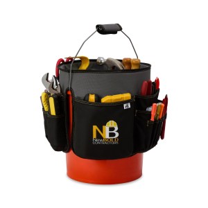 Heritage Supply Pro Recycled rPET 18-inch 5-Gallon Bucket Tool Organizer - Dark Grey 1 Heritage Supply Pro Recycled rPET 18-inch 5-Gallon Bucket Tool Organizer - Dark Grey 1