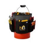 Heritage Supply Pro Recycled rPET 18-inch 5-Gallon Bucket Tool Organizer - Dark Grey 1 Heritage Supply Pro Recycled rPET 18-inch 5-Gallon Bucket Tool Organizer - Dark Grey 1