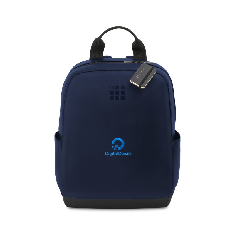 Moleskine Classic Backpack and Mini Notebook Charm Set - Sapphire Blue-Black 1 Moleskine Classic Backpack and Mini Notebook Charm Set - Sapphire Blue-Black 1