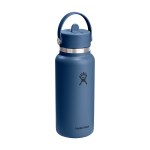 Hydro Flask Wide Flex Straw Cap Bottle 32 Oz. - Harbor Blue - Alternate Hydro Flask Wide Flex Straw Cap Bottle 32 Oz. - Harbor Blue - Alternate