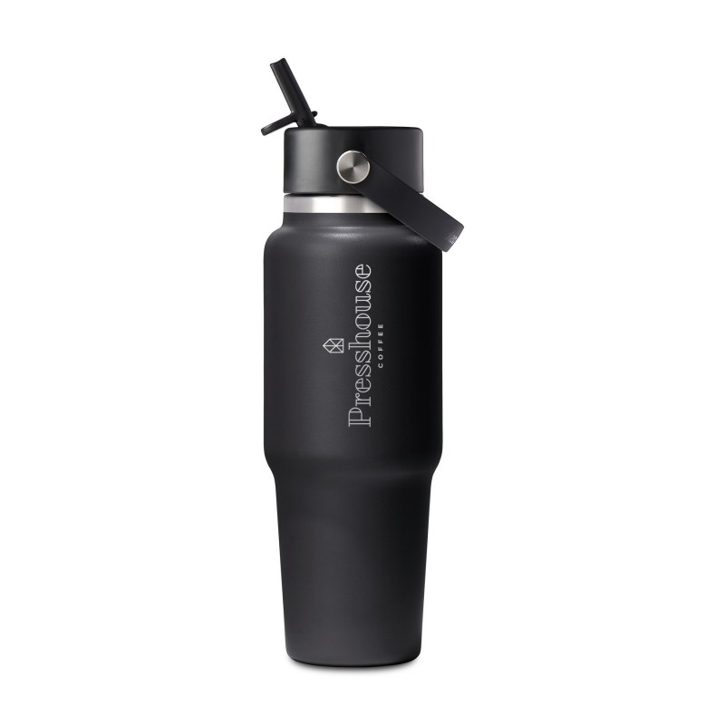 Hydro Flask Wide Flex Straw Travel Bottle 32 Oz. - Black 1 Hydro Flask Wide Flex Straw Travel Bottle 32 Oz. - Black 1