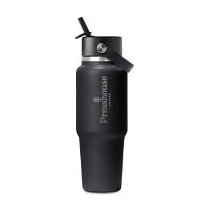 Hydro Flask Wide Flex Straw Travel Bottle 32 Oz. - Black 1 Hydro Flask Wide Flex Straw Travel Bottle 32 Oz. - Black 1