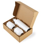 CORKCICLE® Canteen & Stemless Wine Cup Gift Set - Gloss White 2 CORKCICLE® Canteen & Stemless Wine Cup Gift Set - Gloss White 2