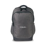 Heritage Supply Tanner Deluxe Laptop Backpack - Charcoal Heather 1 Heritage Supply Tanner Deluxe Laptop Backpack - Charcoal Heather 1