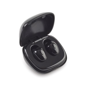 Optima TWS Earbud w/Wireless Charging Case - Black 1 Optima TWS Earbud w/Wireless Charging Case - Black 1