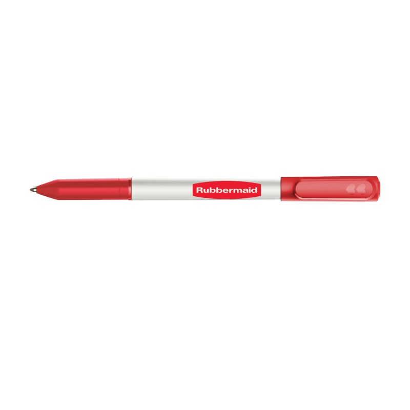 Paper Mate® Write Bros Stick Pen White Barrel - Blue Ink - Red 1 Paper Mate® Write Bros Stick Pen White Barrel - Blue Ink - Red 1