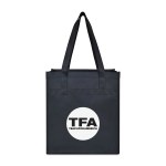 Arlo Recycled rPET Deluxe Shopper - Black 1 Arlo Recycled rPET Deluxe Shopper - Black 1