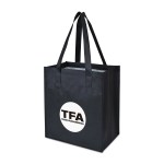 Arlo Recycled rPET Deluxe Shopper - Black - Alternate Arlo Recycled rPET Deluxe Shopper - Black - Alternate