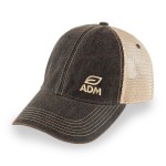 Merrimack Hat Co. Austin Vintage Trucker - Black-Tan 1 Merrimack Hat Co. Austin Vintage Trucker - Black-Tan 1