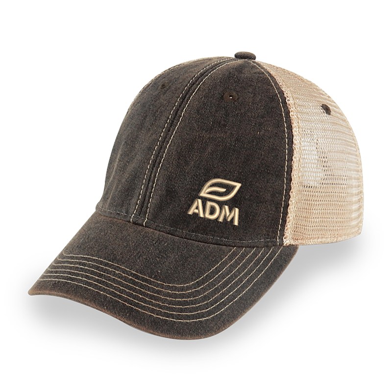 Merrimack Hat Co. Austin Vintage Trucker - Black-Tan 1 Merrimack Hat Co. Austin Vintage Trucker - Black-Tan 1