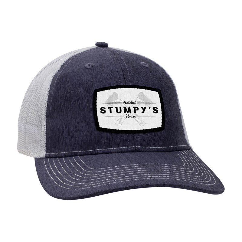 Ahead Brant Cap - Navy Linen-White 1 Ahead Brant Cap - Navy Linen-White 1