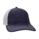 Ahead Brant Cap - Navy Linen-White 2 Ahead Brant Cap - Navy Linen-White 2