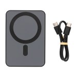 Magnetix Recycled Plastic 5000 mAh Magnetic Powerbank - Black - Alternate Magnetix Recycled Plastic 5000 mAh Magnetic Powerbank - Black - Alternate