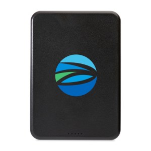 Magnetix Recycled Plastic 5000 mAh Magnetic Powerbank - Black 1 Magnetix Recycled Plastic 5000 mAh Magnetic Powerbank - Black 1