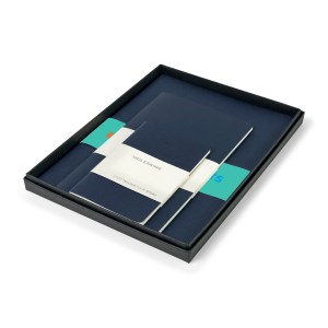 Moleskine Assorted Cahier Gift Set - Sapphire Blue 1 Moleskine Assorted Cahier Gift Set - Sapphire Blue 1