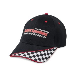 Merrimack Hat Co.™ Checkered Flag Race Hat - Black-White 1 Merrimack Hat Co.™ Checkered Flag Race Hat - Black-White 1