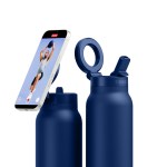 RINGO Pro Water Bottle with Magnetic Booster Ring - 32 Oz. - Blue - Alternate RINGO Pro Water Bottle with Magnetic Booster Ring - 32 Oz. - Blue - Alternate