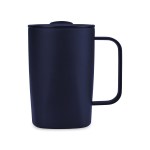 Aviana Rowan Recycled Stainless Steel Mug - 15 Oz. - Matte Navy 2 Aviana Rowan Recycled Stainless Steel Mug - 15 Oz. - Matte Navy 2