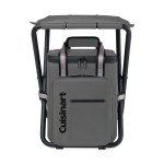 Cuisinart Outdoors Folding Chair Backpack Cooler - Medium Grey - Alternate Cuisinart Outdoors Folding Chair Backpack Cooler - Medium Grey - Alternate