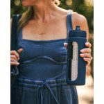 LifeStraw Go Series Bottle - 20 Oz (Glass) - Aegean - Alternate LifeStraw Go Series Bottle - 20 Oz (Glass) - Aegean - Alternate