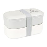 Oishii Bento Box - Grey-Cream 1 Oishii Bento Box - Grey-Cream 1