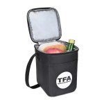 Arlo rPET 6 Can Lunch Cooler - Black - Alternate Arlo rPET 6 Can Lunch Cooler - Black - Alternate