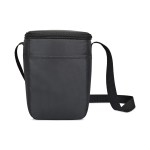 Arlo rPET 6 Can Lunch Cooler - Black 2 Arlo rPET 6 Can Lunch Cooler - Black 2