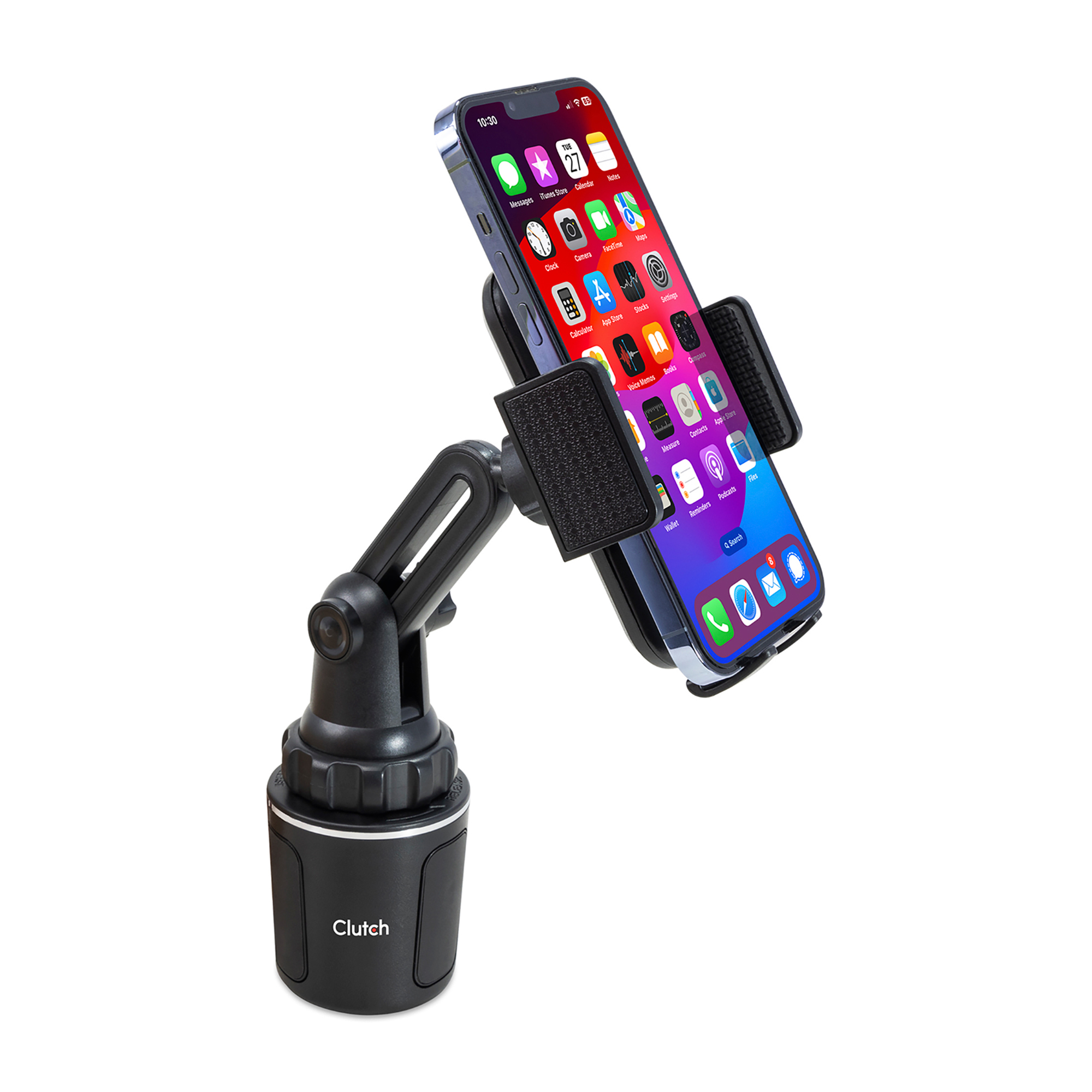 iLive™ Universal Cup Mount Mobile Phone Holder - Black 1 iLive™ Universal Cup Mount Mobile Phone Holder - Black 1