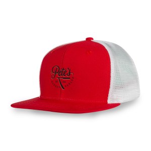 Merrimack Hat Co. Axel Trucker - Red-White 1 Merrimack Hat Co. Axel Trucker - Red-White 1