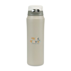 Aviana™ Rowan Recycled Sip Lid Bottle - 16 Oz. - Taupe 1 Aviana™ Rowan Recycled Sip Lid Bottle - 16 Oz. - Taupe 1