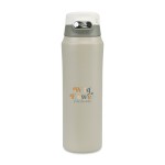 Aviana™ Rowan Recycled Sip Lid Bottle - 16 Oz. - Taupe 1 Aviana™ Rowan Recycled Sip Lid Bottle - 16 Oz. - Taupe 1