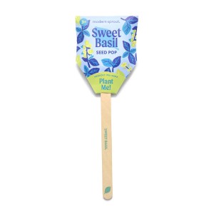 Modern Sprout Garden Seed Pop - Sweet Basil 1 Modern Sprout Garden Seed Pop - Sweet Basil 1