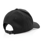 Impact 5 Panel 280gr Recycled Cotton Cap - AWARE - Black - Alternate Impact 5 Panel 280gr Recycled Cotton Cap - AWARE - Black - Alternate