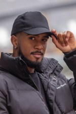 Impact 5 Panel 280gr Recycled Cotton Cap - AWARE - Black - Alternate Impact 5 Panel 280gr Recycled Cotton Cap - AWARE - Black - Alternate