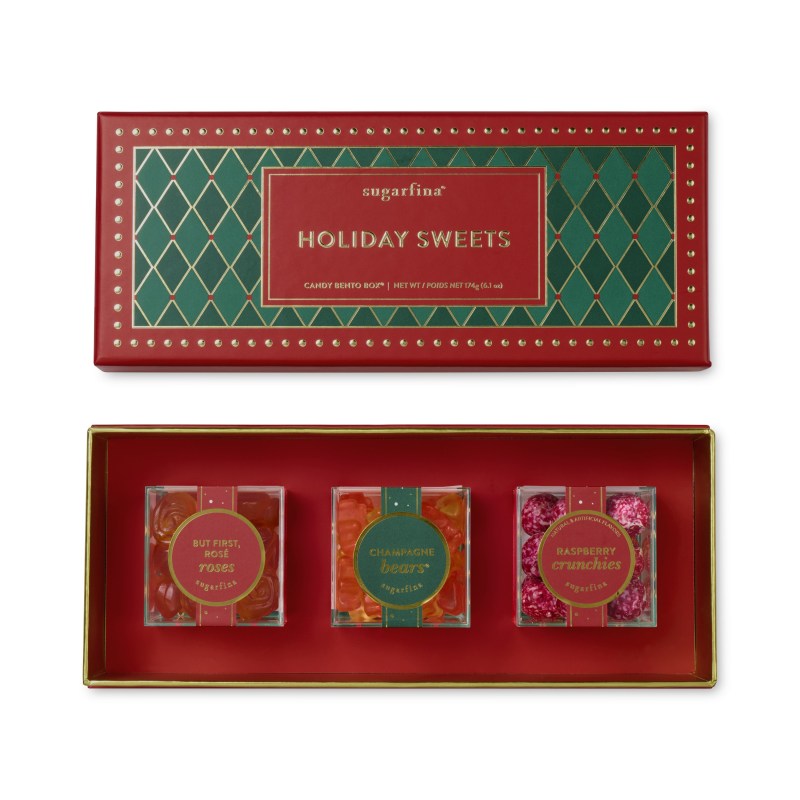 Sugarfina Holiday 3PC Candy Bento Box - Red 1 Sugarfina Holiday 3PC Candy Bento Box - Red 1