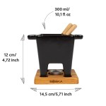 Boska Tapas Fondue Nero - Black - Alternate Boska Tapas Fondue Nero - Black - Alternate