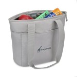 Aviana™ Rowan Recycled Nylon Tote Cooler - Aware™ - Taupe - Alternate Aviana™ Rowan Recycled Nylon Tote Cooler - Aware™ - Taupe - Alternate