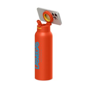 RINGO Pro Water Bottle with Magnetic Booster Ring - 32 Oz. - Orange 1 RINGO Pro Water Bottle with Magnetic Booster Ring - 32 Oz. - Orange 1