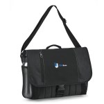 Baylor Laptop Messenger - Black 1 Baylor Laptop Messenger - Black 1