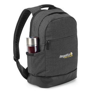 Heritage Supply Tanner Laptop Backpack - Charcoal Heather-Black 1 Heritage Supply Tanner Laptop Backpack - Charcoal Heather-Black 1