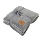 Mink Ever Soft Throw Blanket - Circular Grey 1 Mink Ever Soft Throw Blanket - Circular Grey 1