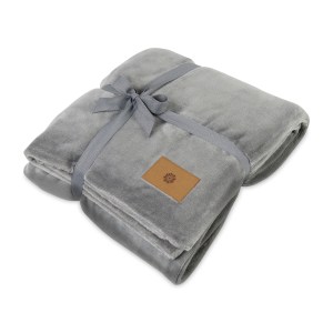 Mink Ever Soft Throw Blanket - Circular Grey 1 Mink Ever Soft Throw Blanket - Circular Grey 1