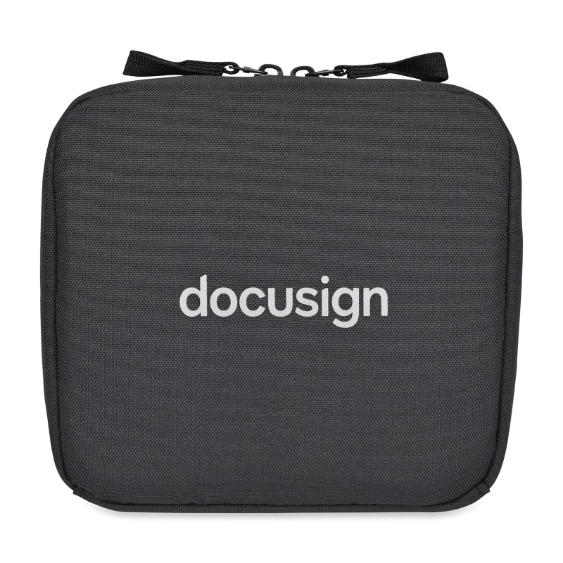 Transit Recycled rPET Tech Organizer - Black 1 Transit Recycled rPET Tech Organizer - Black 1