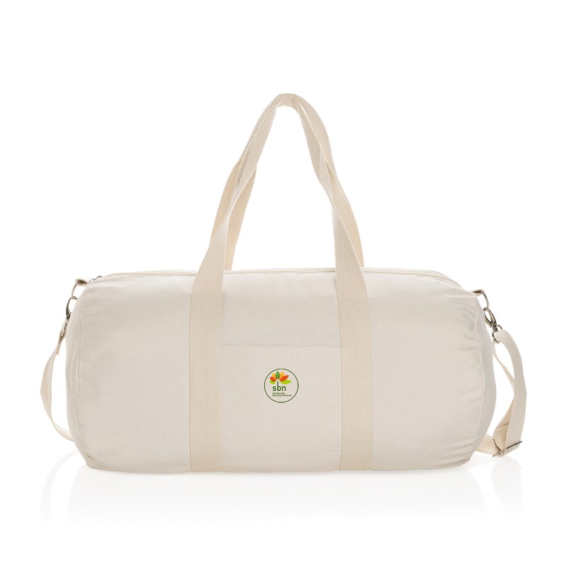 Impact AWARE 285gsm Canvas Duffel Bag Undyed - Off White 1 Impact AWARE 285gsm Canvas Duffel Bag Undyed - Off White 1
