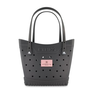 Crocs™ Classic Medium Tote - Black - Powder Pink 1 Crocs™ Classic Medium Tote - Black - Powder Pink 1