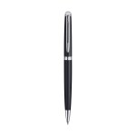 Waterman Hemisphere Ballpoint - Matte, Blue Ink - Black Matte - Silver Trim - Alternate Waterman Hemisphere Ballpoint - Matte, Blue Ink - Black Matte - Silver Trim - Alternate
