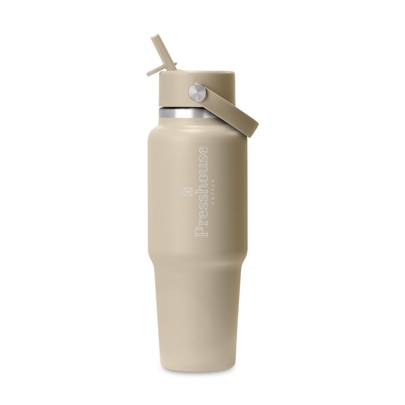 Hydro Flask Wide Flex Straw Travel Bottle 32 Oz. - Oat 1 Hydro Flask Wide Flex Straw Travel Bottle 32 Oz. - Oat 1