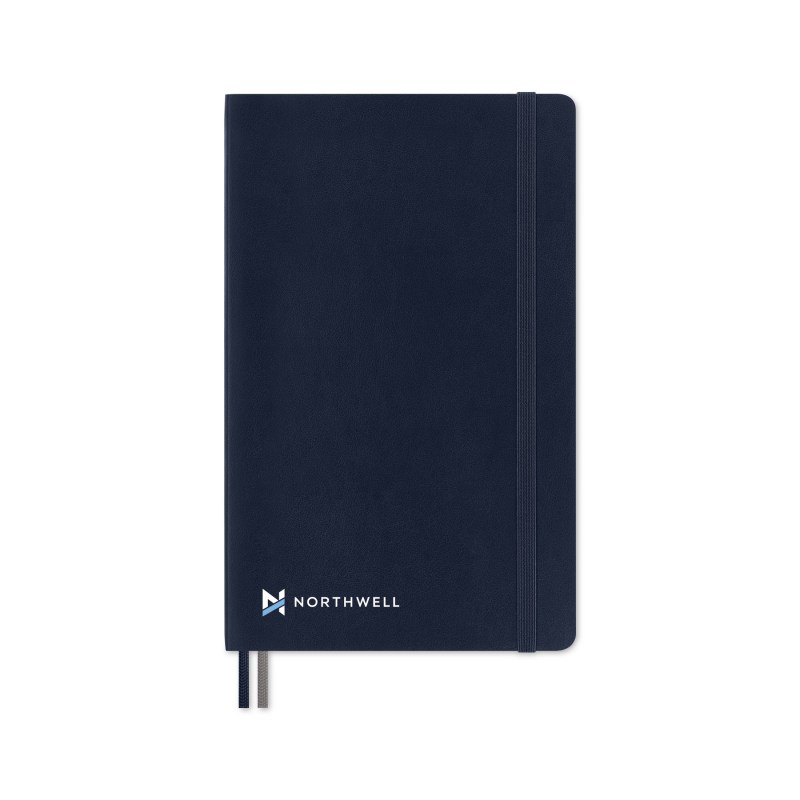 Moleskine Soft Cover Ruled Large Expanded Notebook - Sapphire Blue 1 Moleskine Soft Cover Ruled Large Expanded Notebook - Sapphire Blue 1