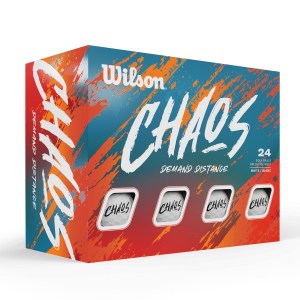 Wilson Chaos Double Dozen Golf Balls 2 Wilson Chaos Double Dozen Golf Balls 2