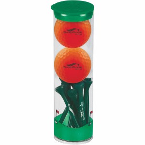 2 Ball Tall Tube with Volvik Vivid Golf Balls 1 2 Ball Tall Tube with Volvik Vivid Golf Balls 1